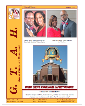 Latest G.T.A.H. Newsletter